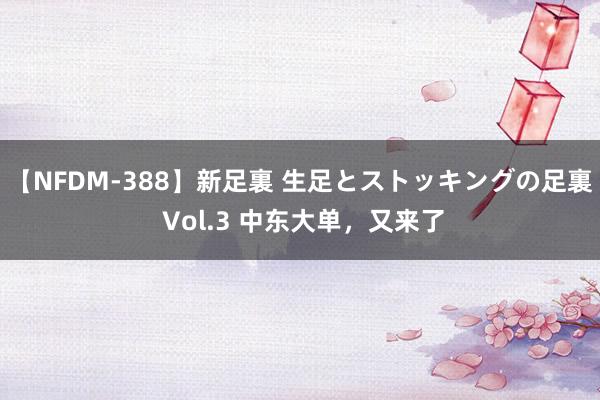 【NFDM-388】新足裏 生足とストッキングの足裏 Vol.3 中东大单，又来了