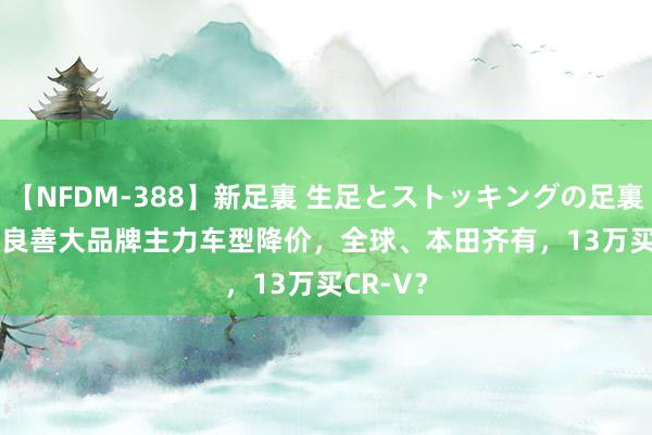 【NFDM-388】新足裏 生足とストッキングの足裏 Vol.3 良善大品牌主力车型降价，全球、本田齐有，13万买CR-V？