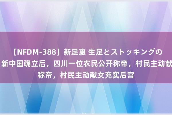 【NFDM-388】新足裏 生足とストッキングの足裏 Vol.3 新中国确立后，四川一位农民公开称帝，村民主动献女充实后宫